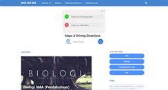 Desktop Screenshot of biologi-sel.com